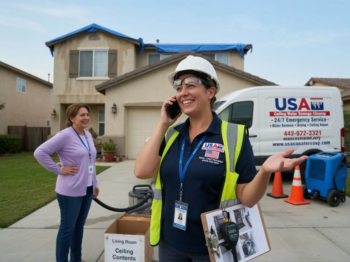 Ceiling Water Damage Restoration Waggoner, IL FAQs